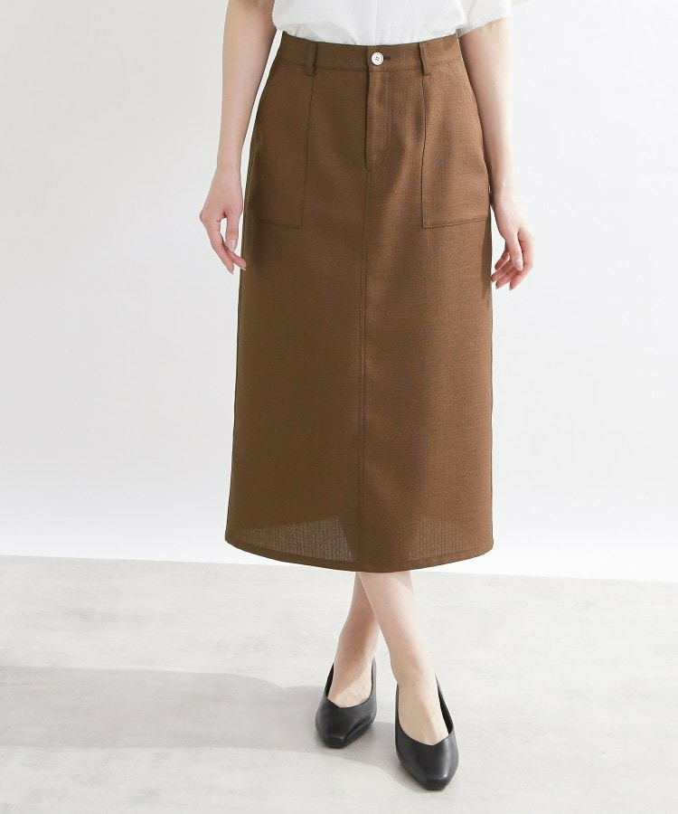 Iラインシルエットスカート1