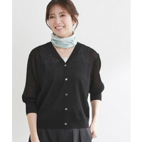 Vネックニットカーディガン