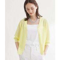 Vネックニットカーディガン