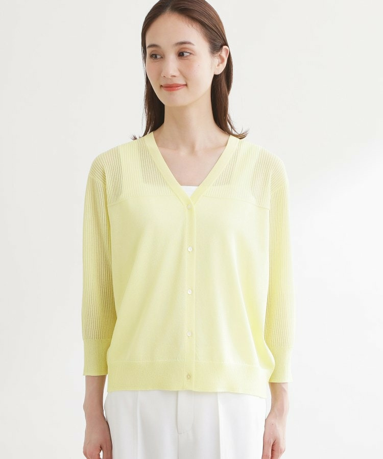 Vネックニットカーディガン22