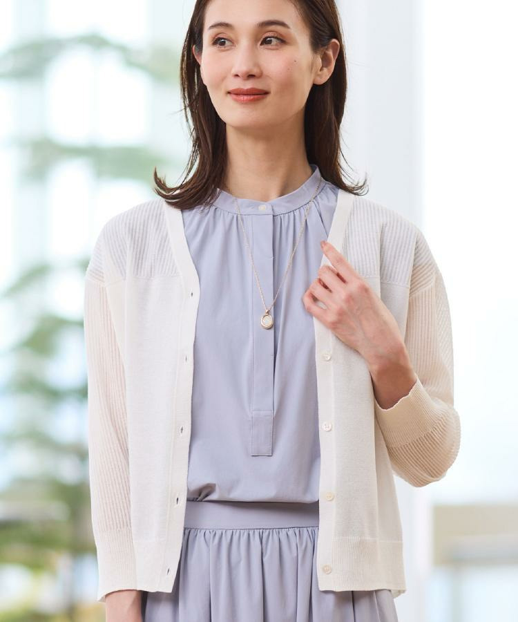 Vネックニットカーディガン28