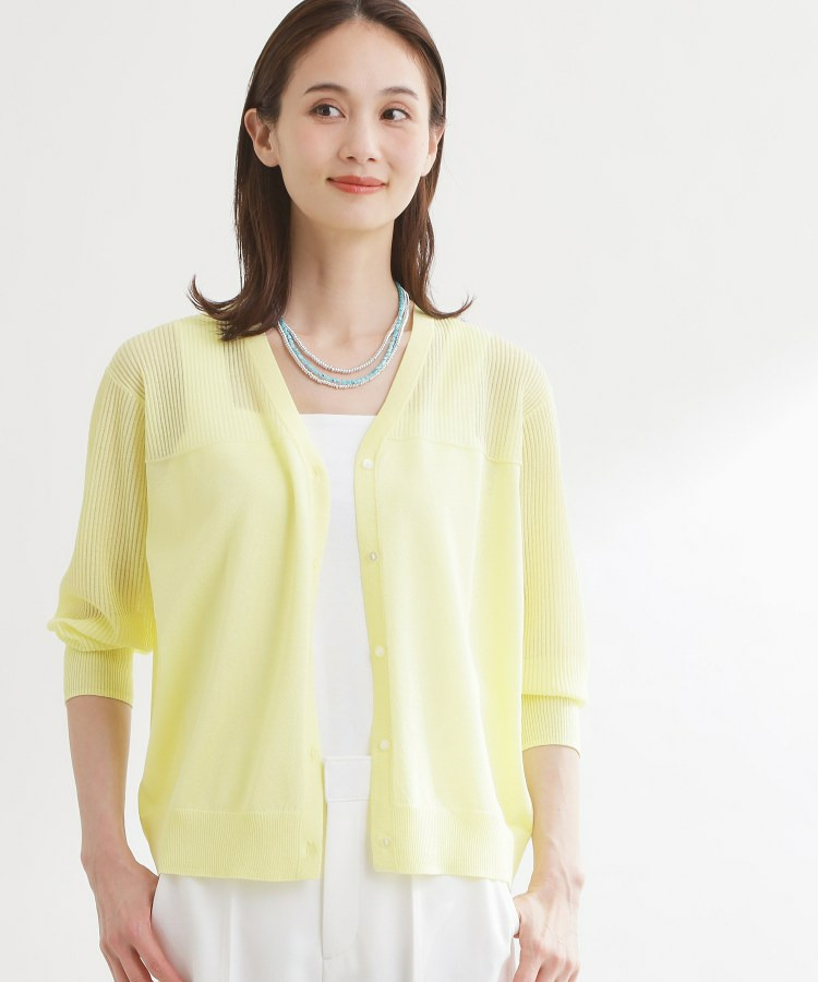 Vネックニットカーディガン9