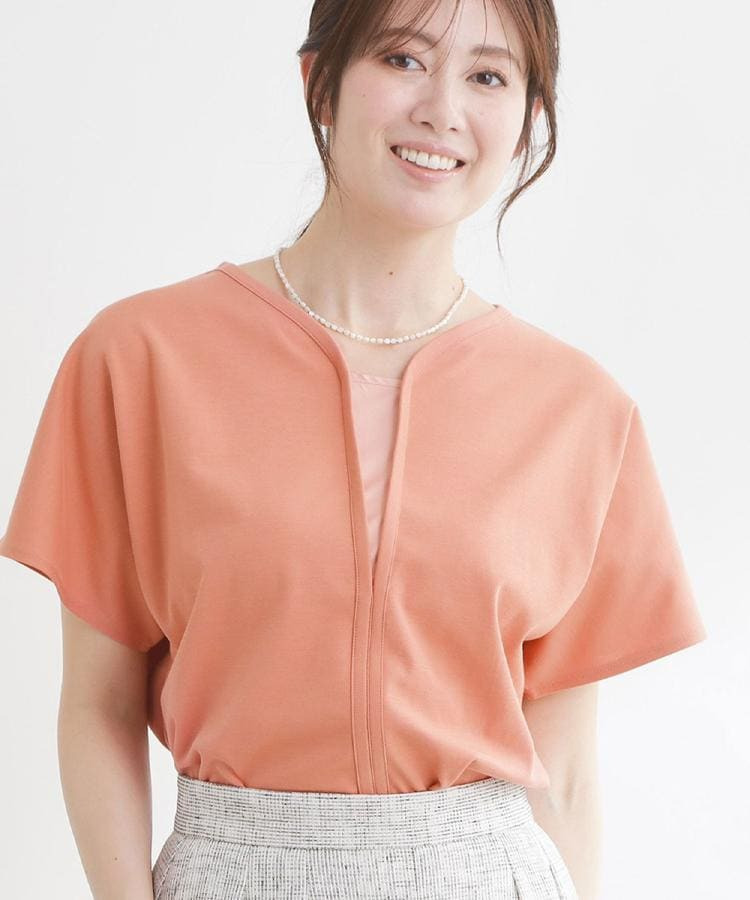 【UVカット／接触冷感／吸水速乾】フレアスリーブプルオーバージャージ