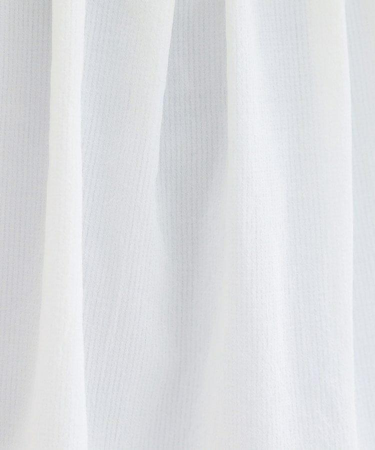 【通気性あり/涼しい/マシンウォッシャブル】ウエストギャザーブラウス5