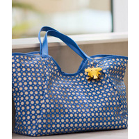 サークルデザインパンチングトートバッグ