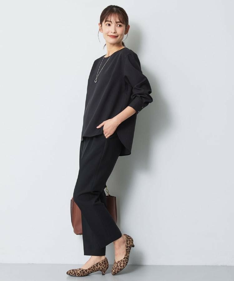 【私のパンツ/マシンウォッシャブル】ベーシックテーパードパンツ11
