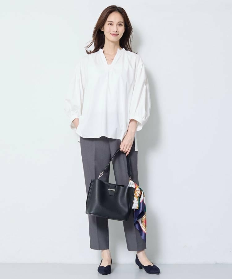 【私のパンツ/マシンウォッシャブル】ベーシックテーパードパンツ2