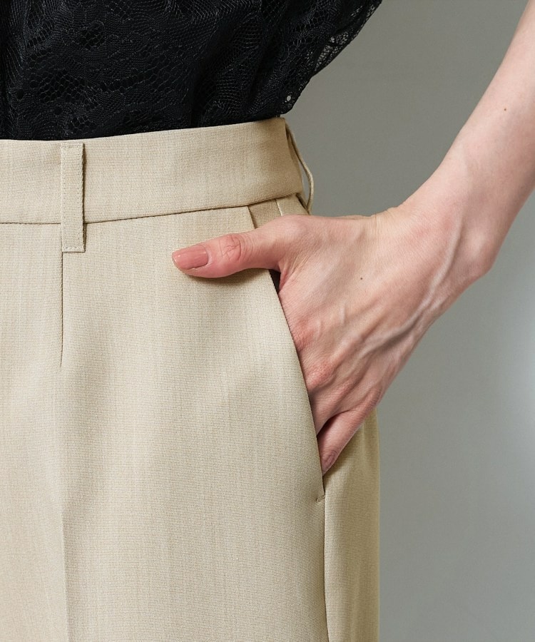 【私のパンツ/マシンウォッシャブル】ベーシックテーパードパンツ22