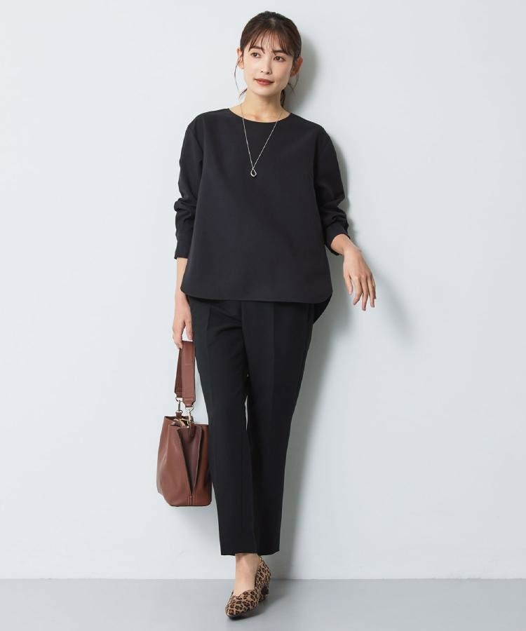 【私のパンツ/マシンウォッシャブル】ベーシックテーパードパンツ25