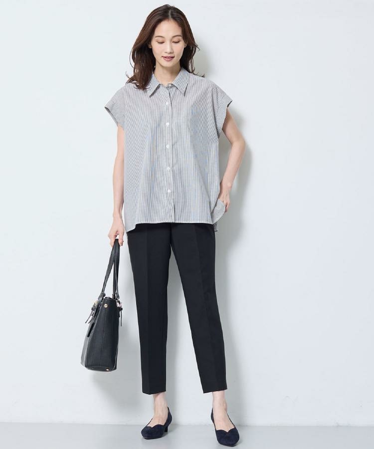 【私のパンツ/マシンウォッシャブル】ベーシックテーパードパンツ7