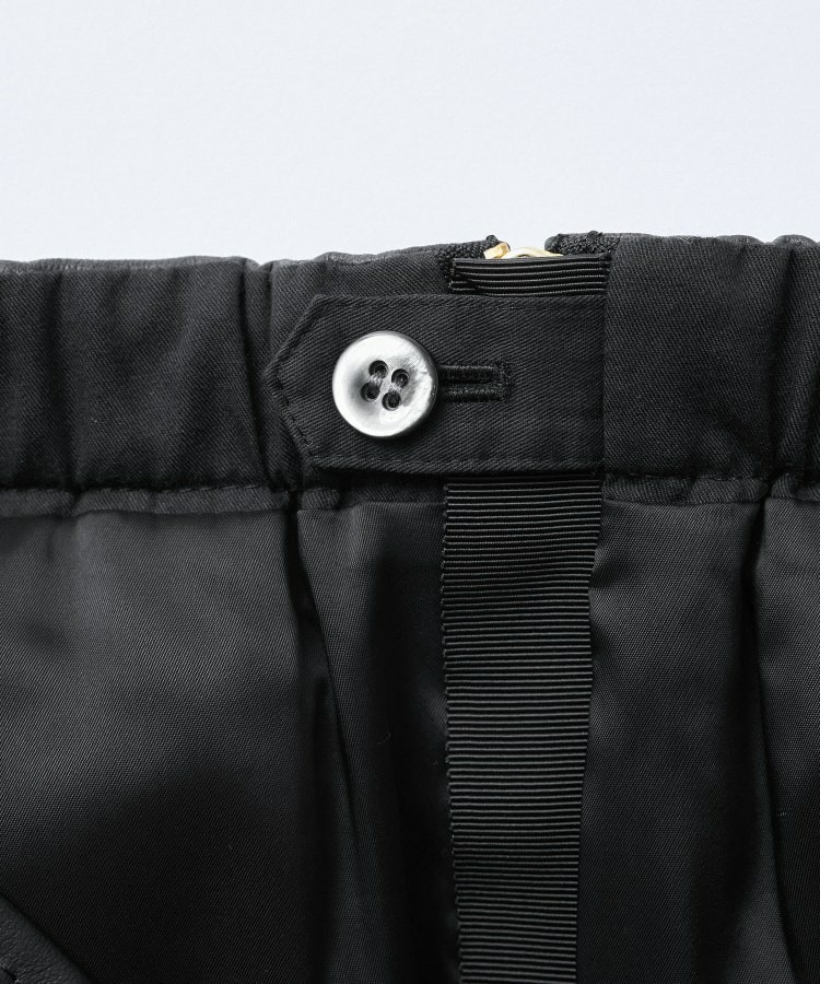レザー調Aラインシルエットスカート17