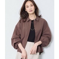 ショート丈シャツブルゾン