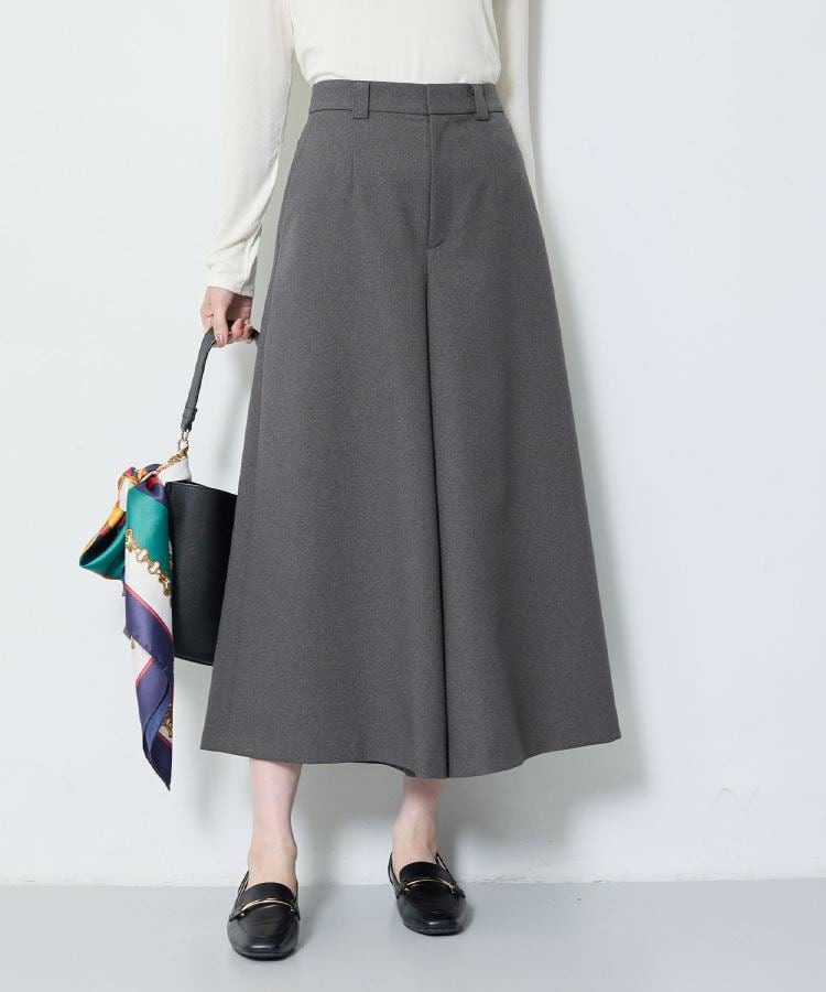 ワイドシルエットスカーチョパンツ1