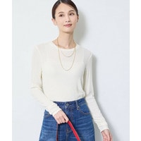 【インナーに◎】クルーネックプルオーバー