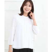 【フォーマル／入卒／お仕事に◎】スタンドネックブラウス