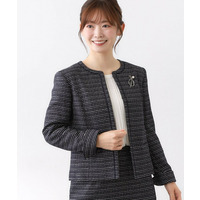 【フォーマル／入卒／セットアップ可】ツイードジャケット