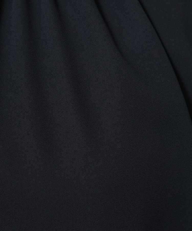 【SS-4Lサイズ/通勤/セレモニー】プチハイネック シフォンブラウス13