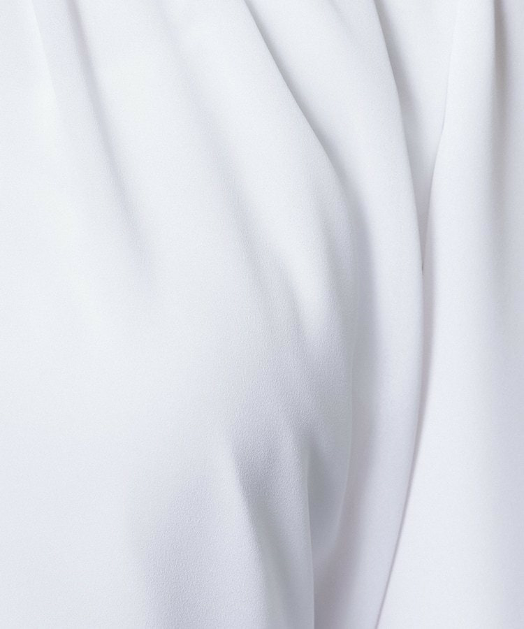 【SS-4Lサイズ/通勤/セレモニー】プチハイネック シフォンブラウス9
