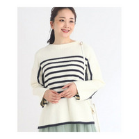【E‐QUALITY/春SALE/洗える】オフボディニット