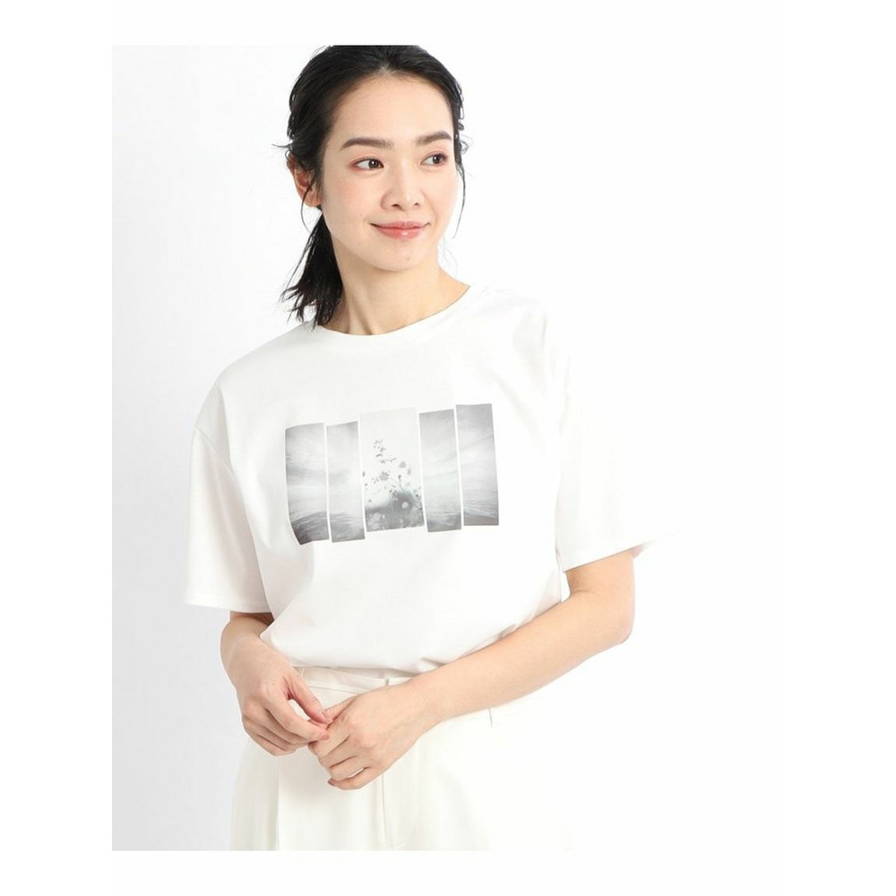 【夏SALE／マシンウォッシュ／UVカット／接触冷感／洗える】プリントTシャツ14