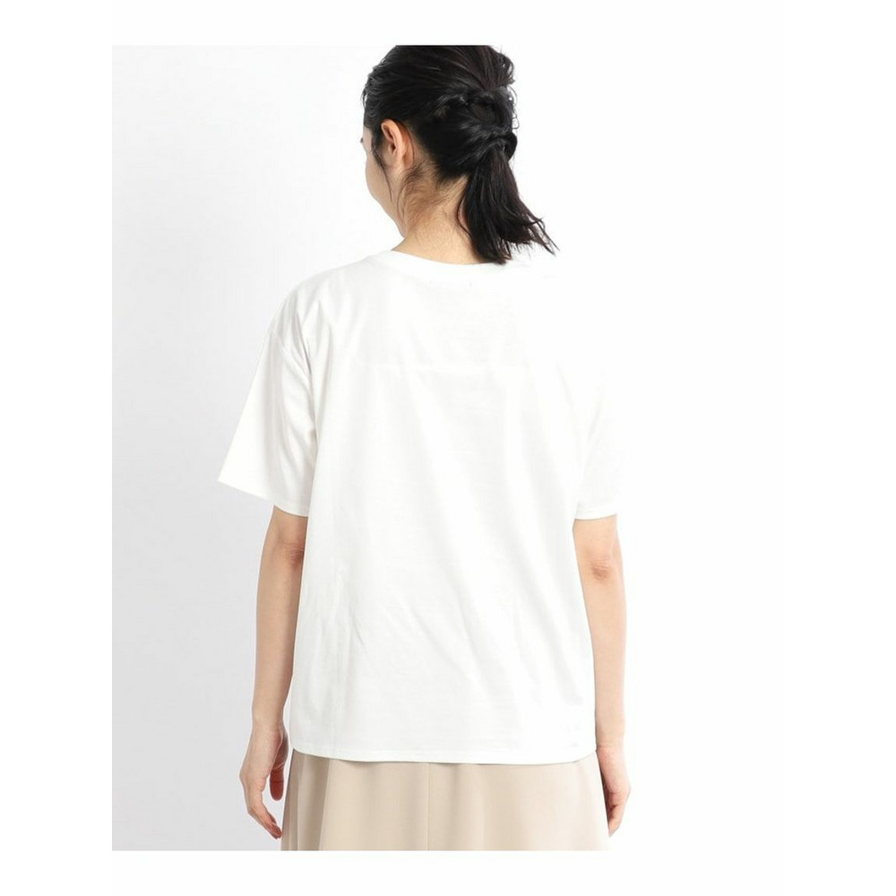 【夏SALE／マシンウォッシュ／UVカット／接触冷感／洗える】プリントTシャツ4