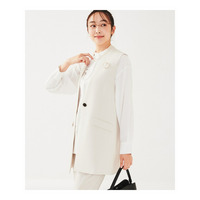 【セットアップ可能】カラーレスジレ