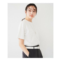 【接触冷感/抗菌防臭/マシンウォッシャブル】クリアスムース Tシャツ