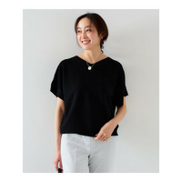 【12色展開/体型カバー/2way】バウンドスリーブニット
