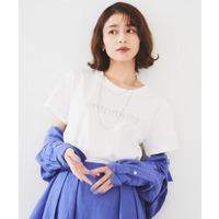 【洗える/ロゴ】プリントジャージTシャツ