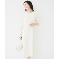 【きれいめ/上品/夏ワンピ】アシメネックワンピース