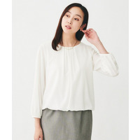 【通勤スーツ/オフィス/フォーマル】パウダリーブラウス