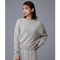 【セットアップ可能/ゆったりサイズ】ラメニットプルオーバー