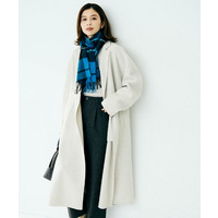 【ロング丈/軽やか】テーラード　リバーコート