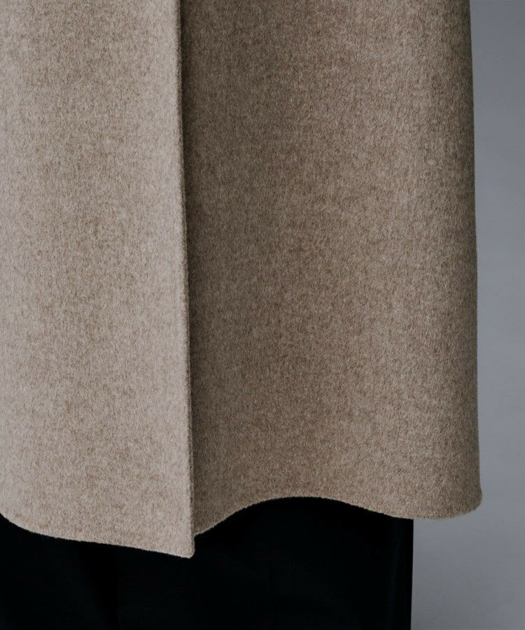 【ロング丈/軽やか】テーラード リバーコート19