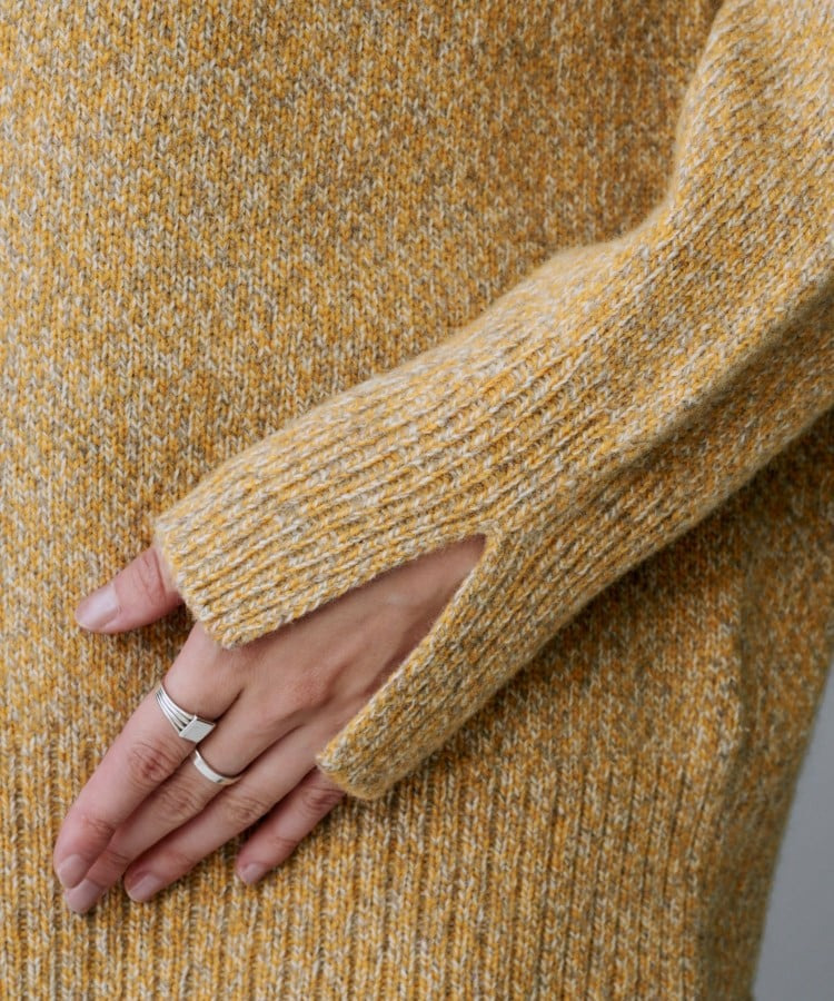 三つ杢カラーニット19