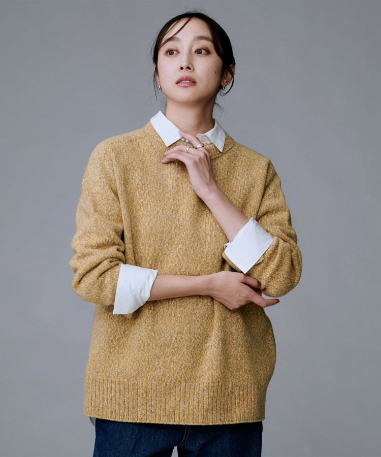 三つ杢カラーニット3