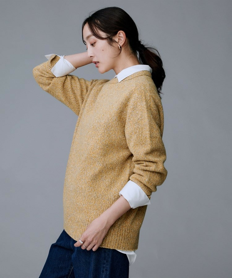 三つ杢カラーニット4