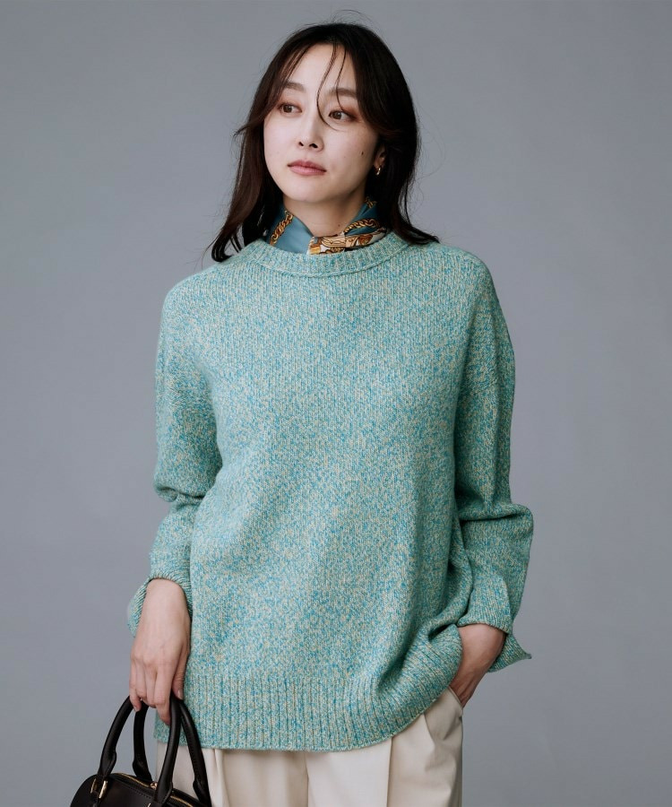 三つ杢カラーニット7