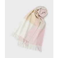 【名品／定番人気】ウールチェックマフラー