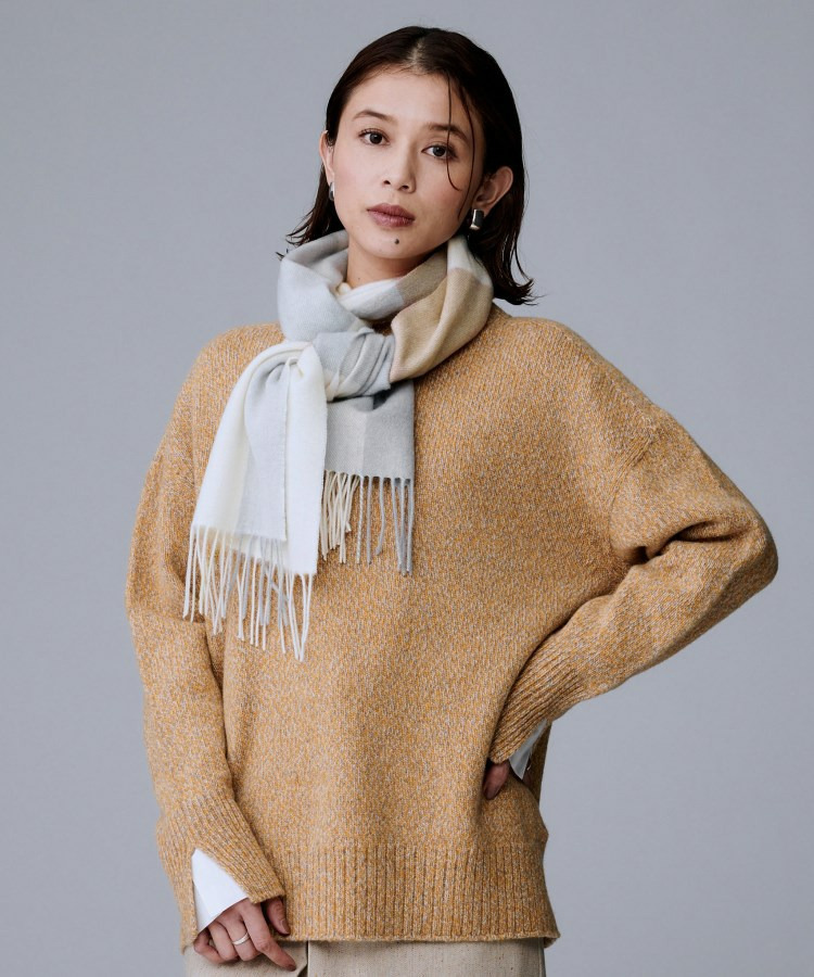 【名品/定番人気】ウールチェックマフラー7