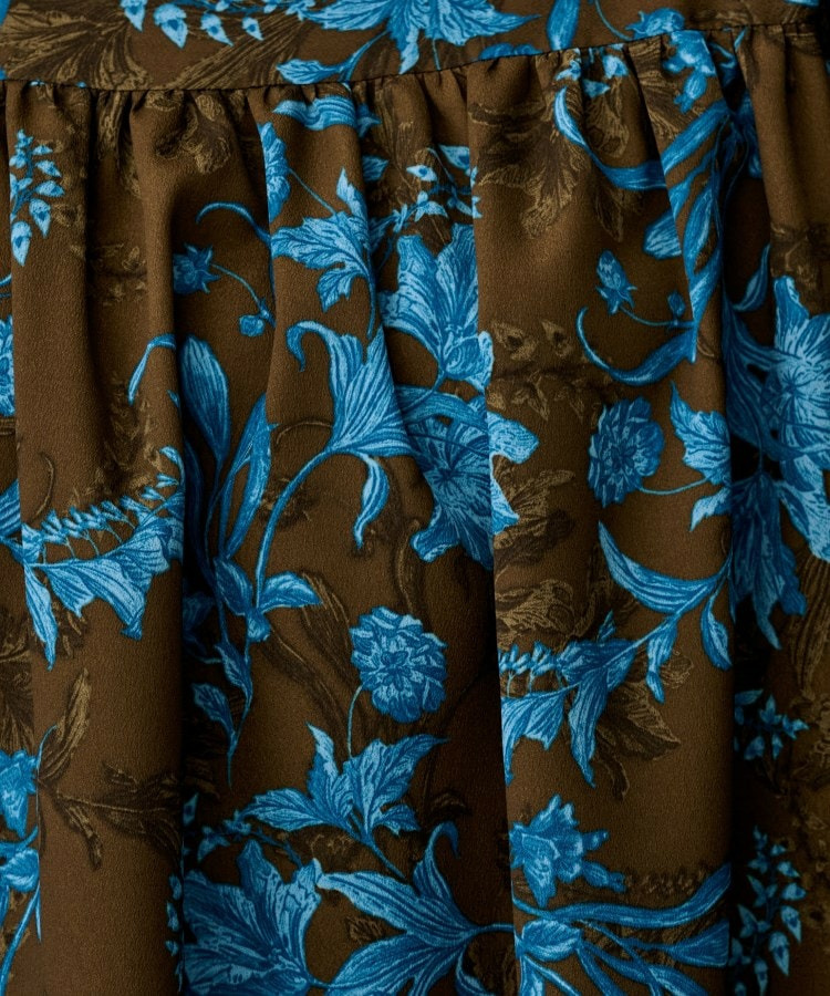 【洗える/セットアップ可能】オーナメントフラワー ブラウス10