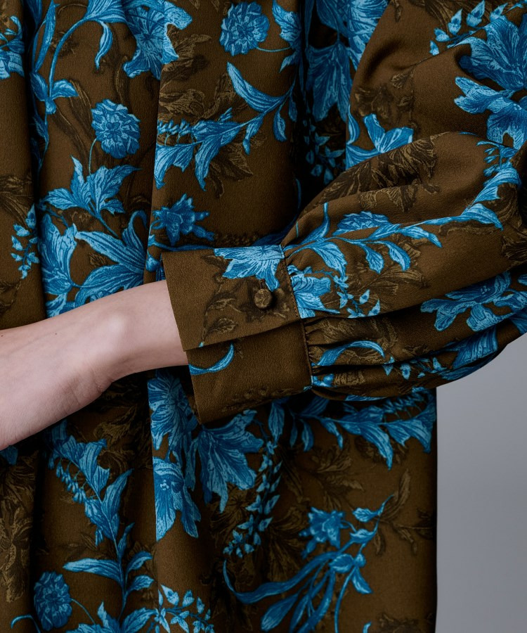 【洗える/セットアップ可能】オーナメントフラワー ブラウス16