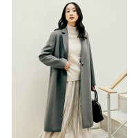 【スタイリッシュ/オンオフ兼用】ウールチェスターコート