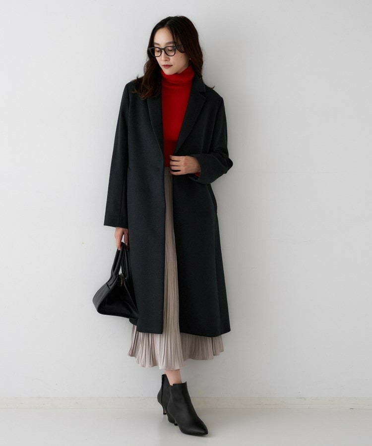 【スタイリッシュ/オンオフ兼用】ウールチェスターコート11