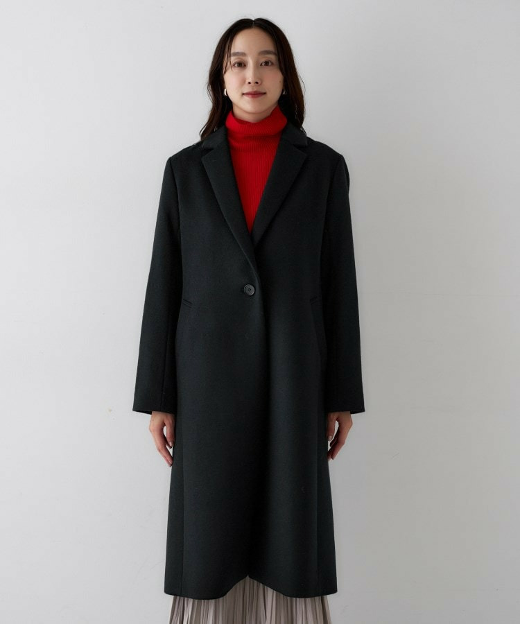 【スタイリッシュ/オンオフ兼用】ウールチェスターコート13