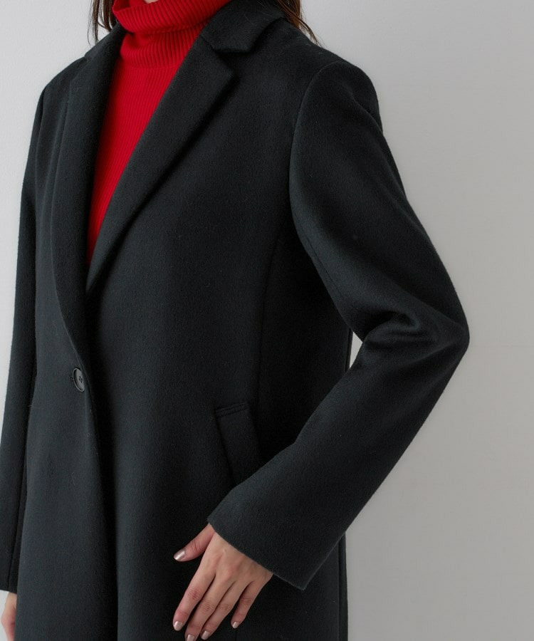 【スタイリッシュ/オンオフ兼用】ウールチェスターコート17