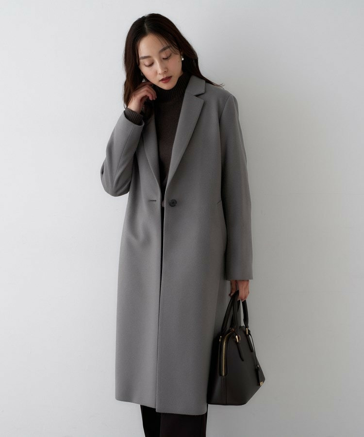 【スタイリッシュ/オンオフ兼用】ウールチェスターコート5