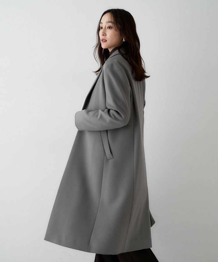 【スタイリッシュ/オンオフ兼用】ウールチェスターコート6