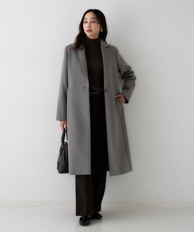 【スタイリッシュ/オンオフ兼用】ウールチェスターコート7