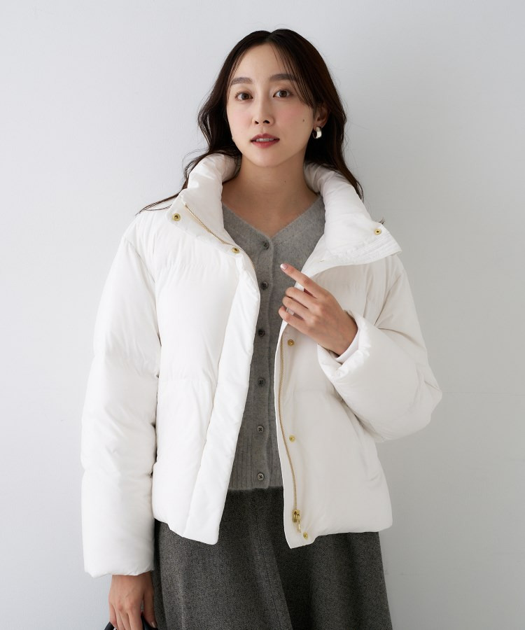 【トレンド/撥水機能/防寒】ショートダウンコート1